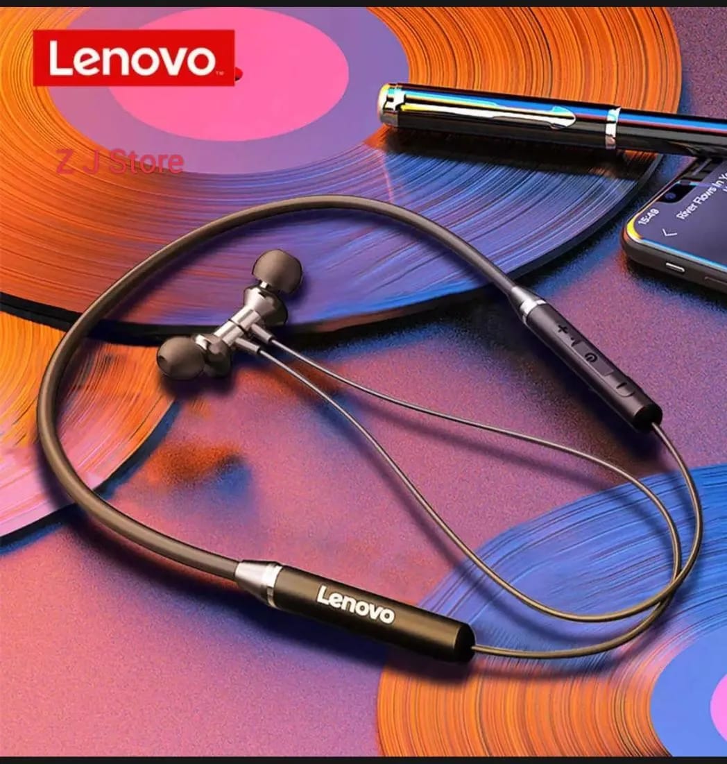 Lenovo HE05 Bluetooth Earphone Neck Hanging Neck Band Wireless
