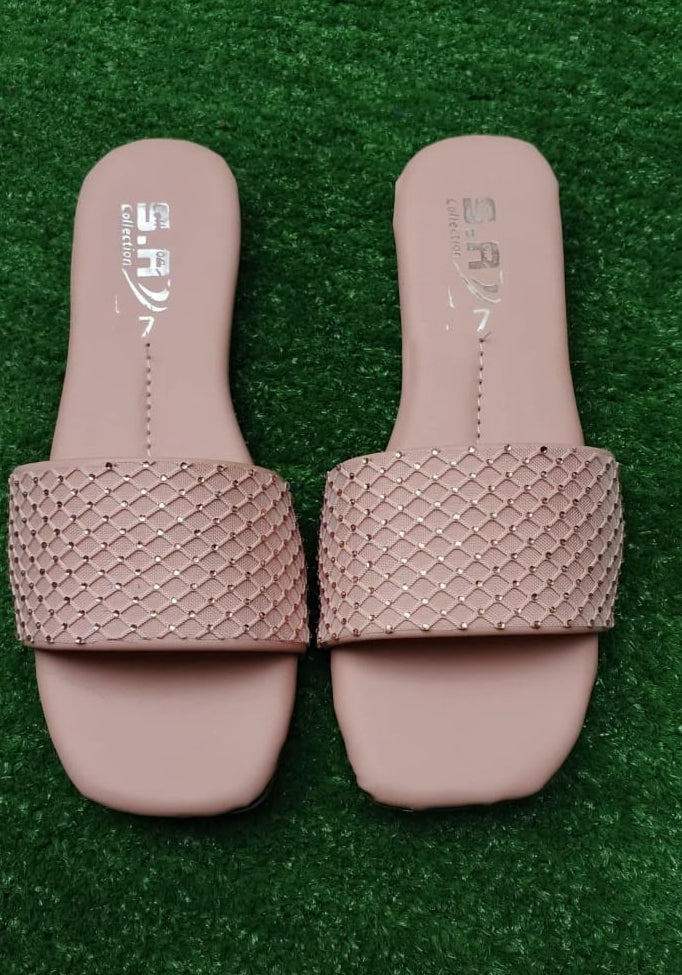 Women's Rexine Fancy Slippers